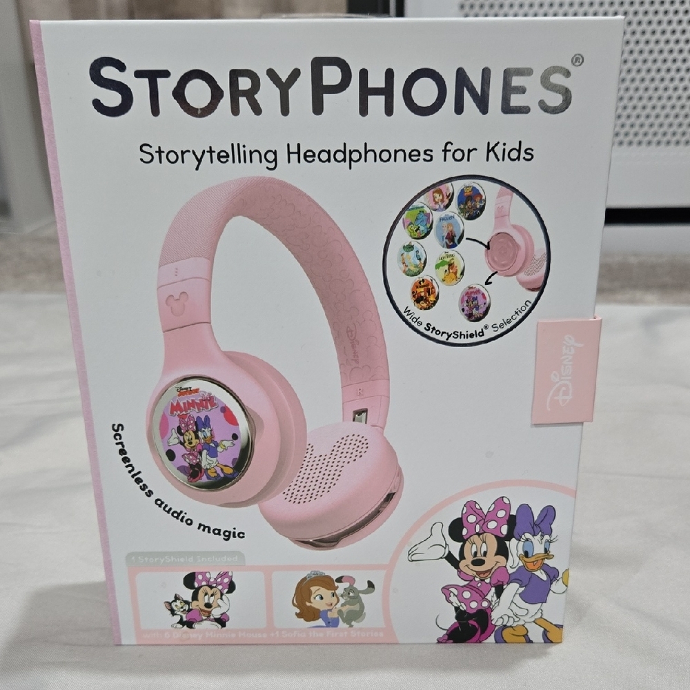 Disney StoryPhones Pink Storytelling Headphones For Kids